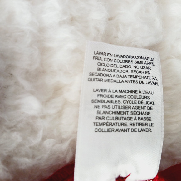 Blouse Size L Red Floral Textured Y2K Whimsycore Festival Bloomcore Officewear - Picture 15 of 16